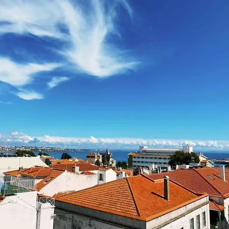 Old Town Rooftops With Sea Views